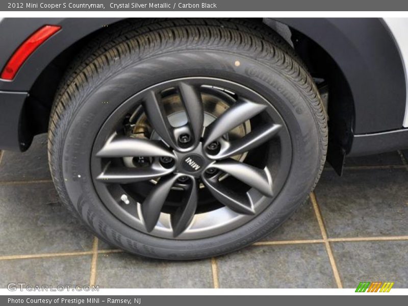 Crystal Silver Metallic / Carbon Black 2012 Mini Cooper S Countryman