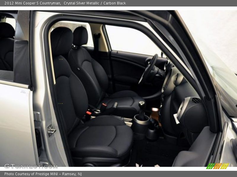 Crystal Silver Metallic / Carbon Black 2012 Mini Cooper S Countryman