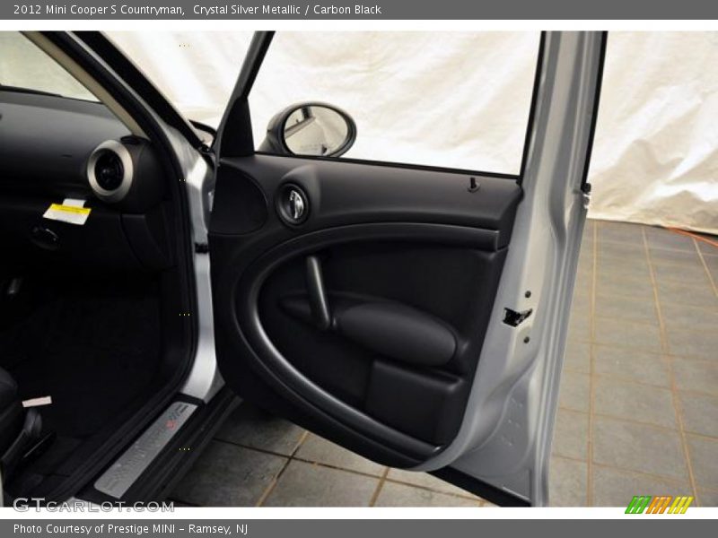 Crystal Silver Metallic / Carbon Black 2012 Mini Cooper S Countryman