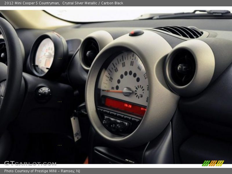 Crystal Silver Metallic / Carbon Black 2012 Mini Cooper S Countryman