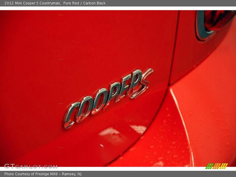 Pure Red / Carbon Black 2012 Mini Cooper S Countryman