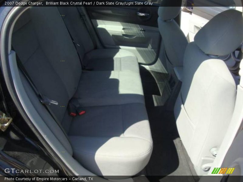 Brilliant Black Crystal Pearl / Dark Slate Gray/Light Slate Gray 2007 Dodge Charger