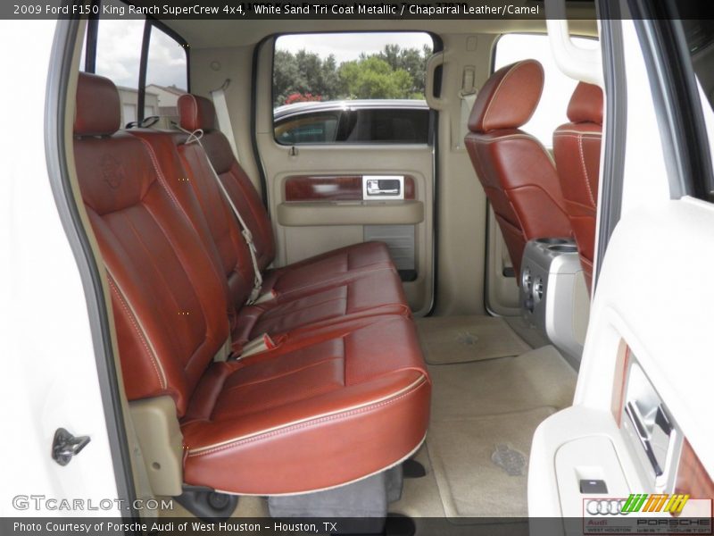 White Sand Tri Coat Metallic / Chaparral Leather/Camel 2009 Ford F150 King Ranch SuperCrew 4x4