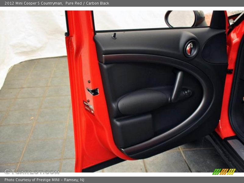 Pure Red / Carbon Black 2012 Mini Cooper S Countryman