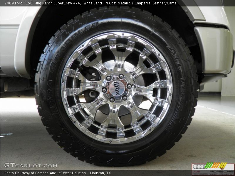 White Sand Tri Coat Metallic / Chaparral Leather/Camel 2009 Ford F150 King Ranch SuperCrew 4x4