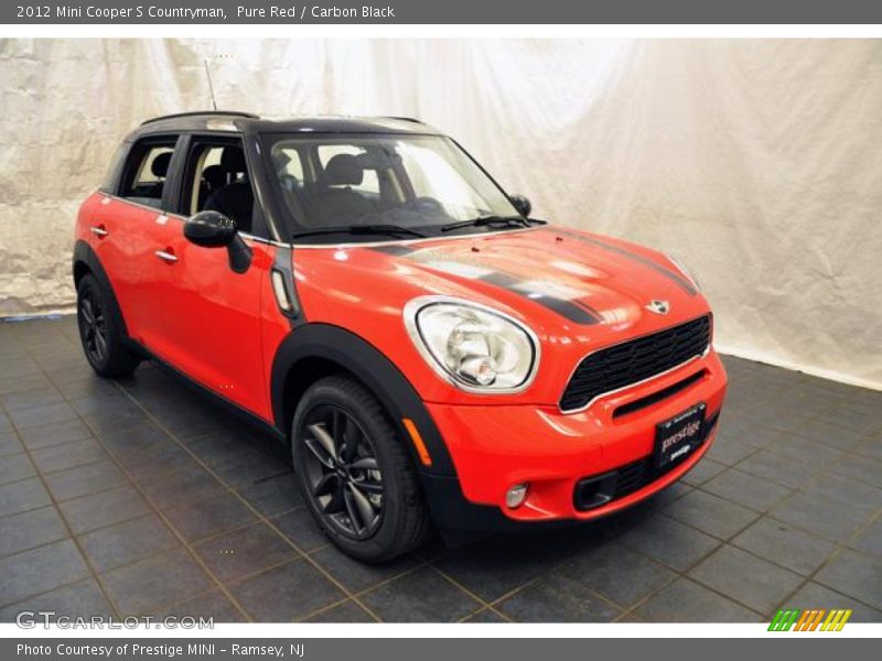 Pure Red / Carbon Black 2012 Mini Cooper S Countryman