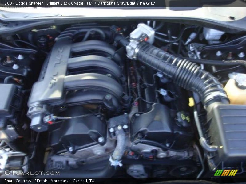 Brilliant Black Crystal Pearl / Dark Slate Gray/Light Slate Gray 2007 Dodge Charger