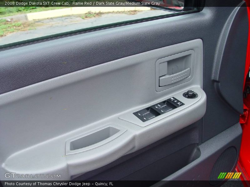 Flame Red / Dark Slate Gray/Medium Slate Gray 2008 Dodge Dakota SXT Crew Cab