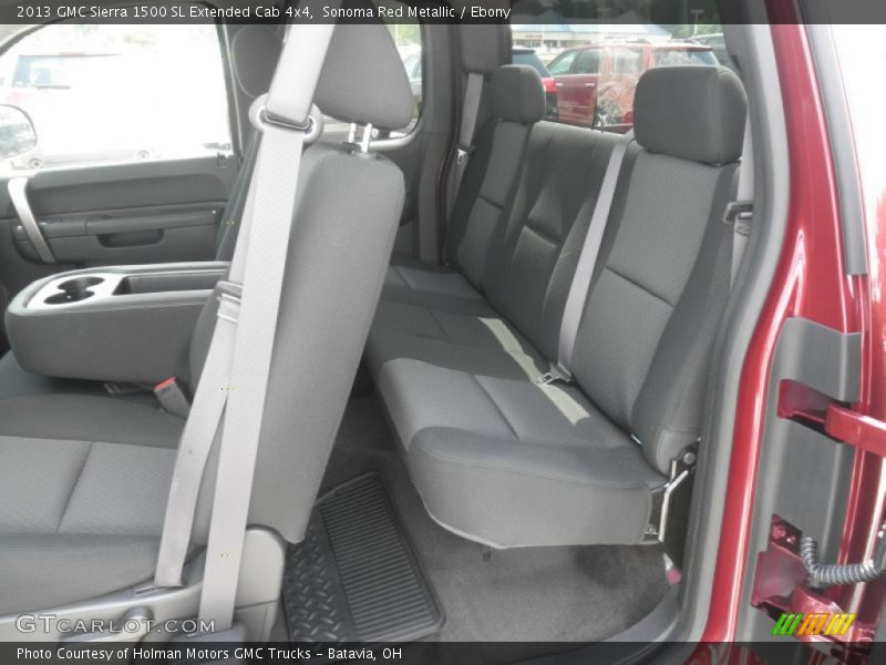 Sonoma Red Metallic / Ebony 2013 GMC Sierra 1500 SL Extended Cab 4x4