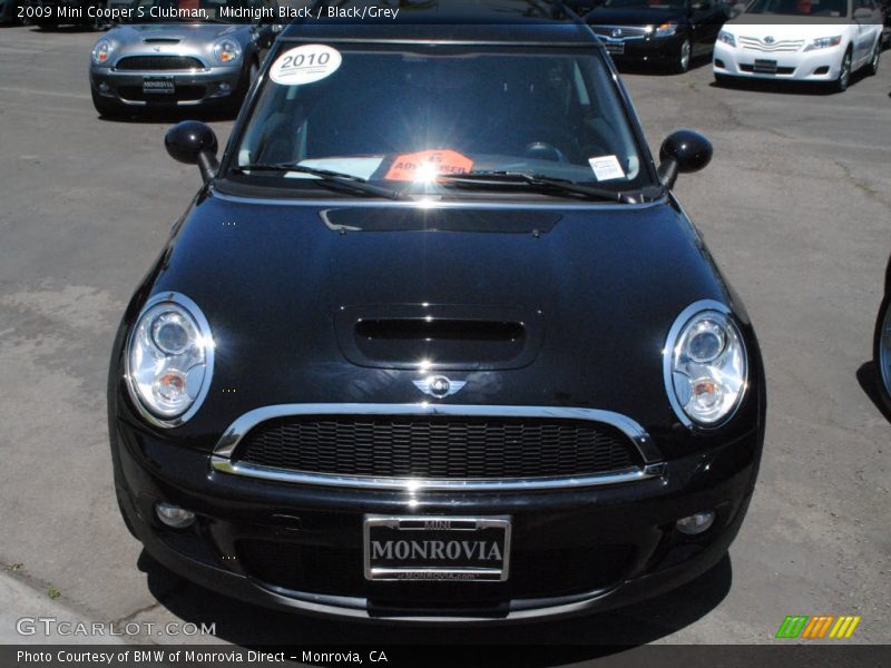 Midnight Black / Black/Grey 2009 Mini Cooper S Clubman
