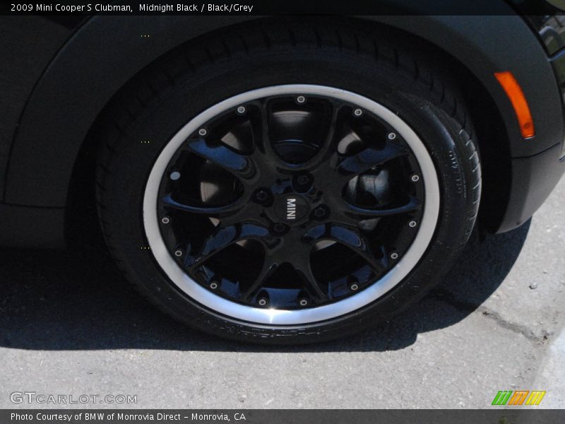 Midnight Black / Black/Grey 2009 Mini Cooper S Clubman