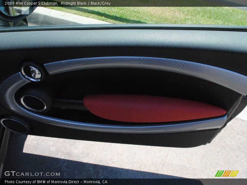 Midnight Black / Black/Grey 2009 Mini Cooper S Clubman