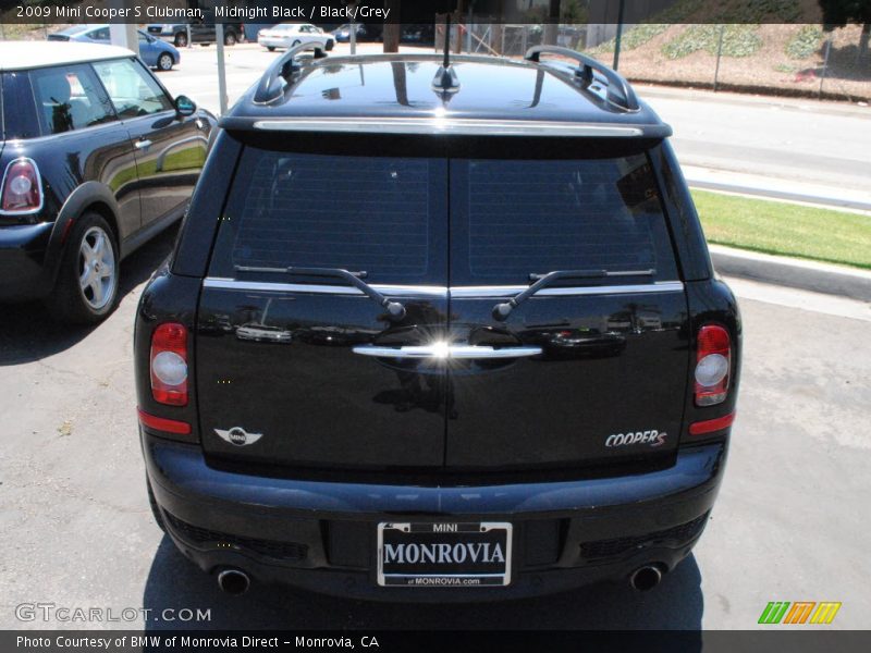 Midnight Black / Black/Grey 2009 Mini Cooper S Clubman