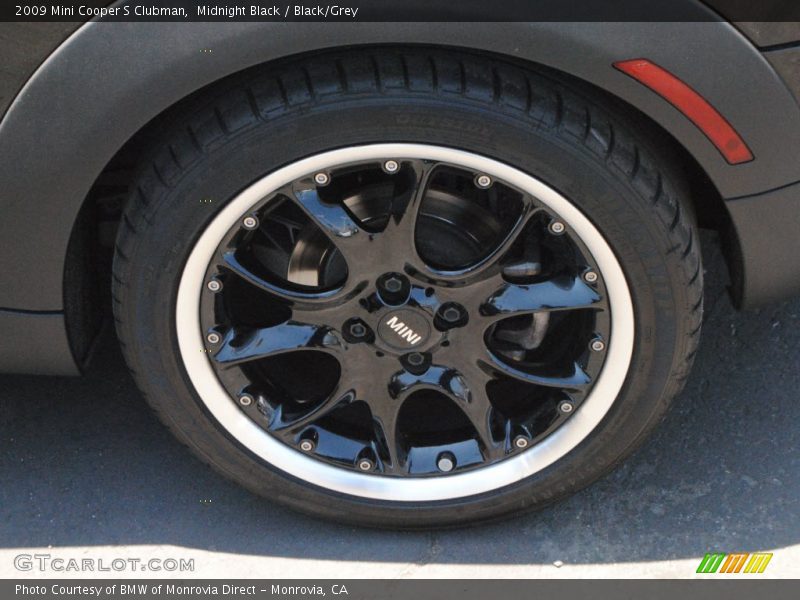 Midnight Black / Black/Grey 2009 Mini Cooper S Clubman