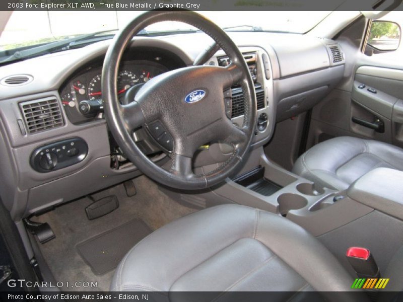 Graphite Grey Interior - 2003 Explorer XLT AWD 