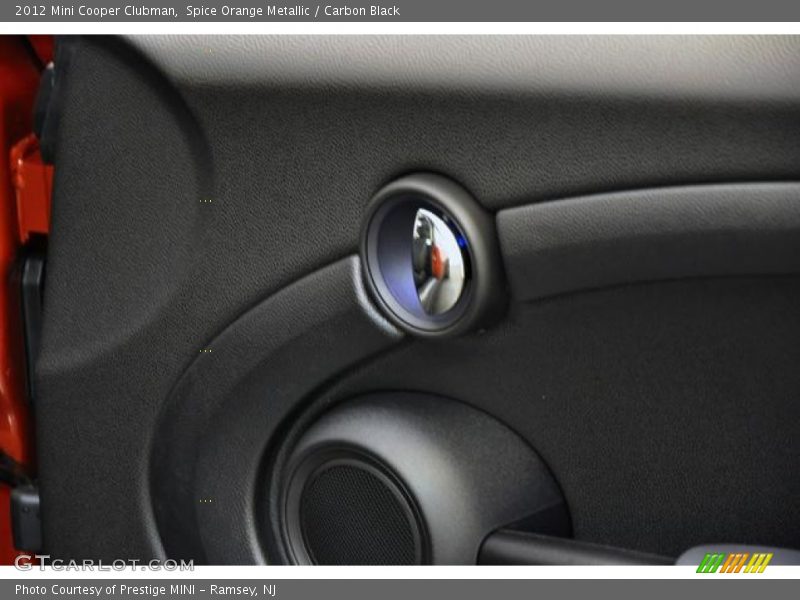 Spice Orange Metallic / Carbon Black 2012 Mini Cooper Clubman