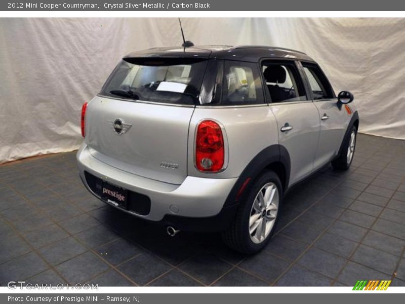 Crystal Silver Metallic / Carbon Black 2012 Mini Cooper Countryman