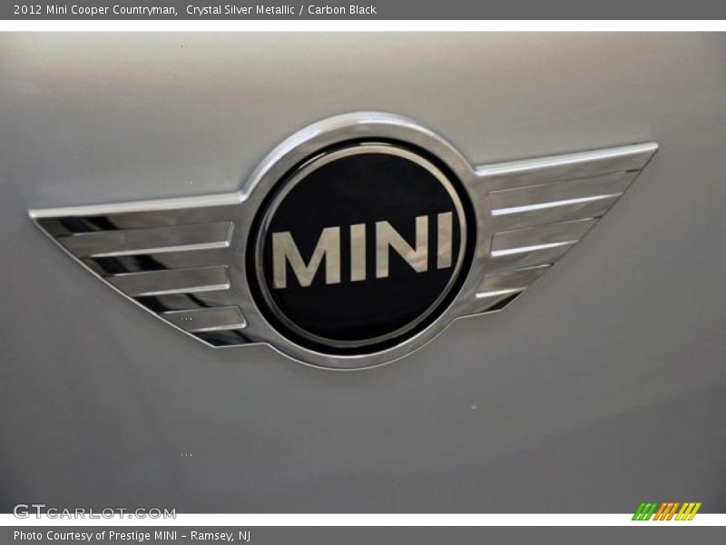 Crystal Silver Metallic / Carbon Black 2012 Mini Cooper Countryman