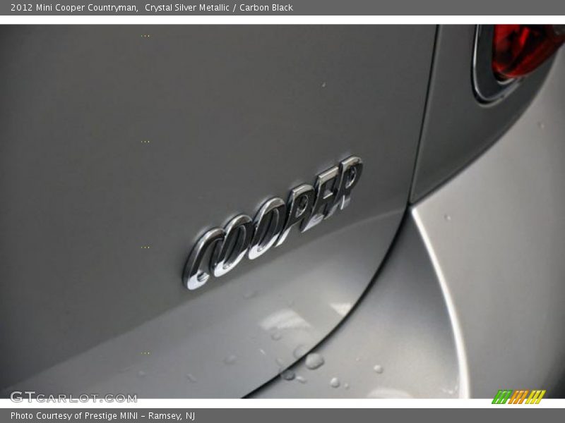 Crystal Silver Metallic / Carbon Black 2012 Mini Cooper Countryman