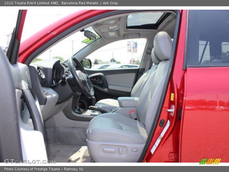 Barcelona Red Metallic / Ash Gray 2010 Toyota RAV4 Limited 4WD