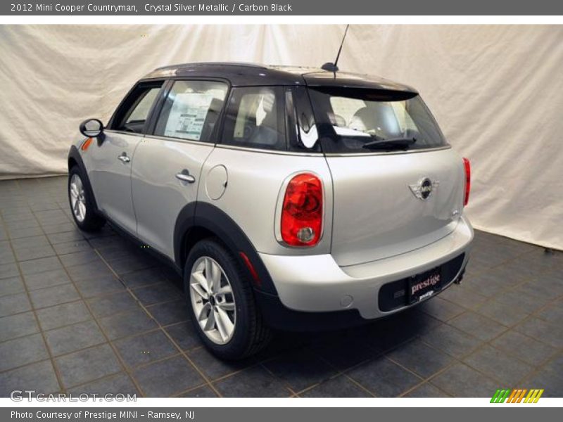 Crystal Silver Metallic / Carbon Black 2012 Mini Cooper Countryman
