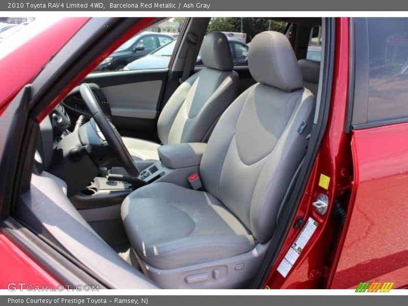 Barcelona Red Metallic / Ash Gray 2010 Toyota RAV4 Limited 4WD