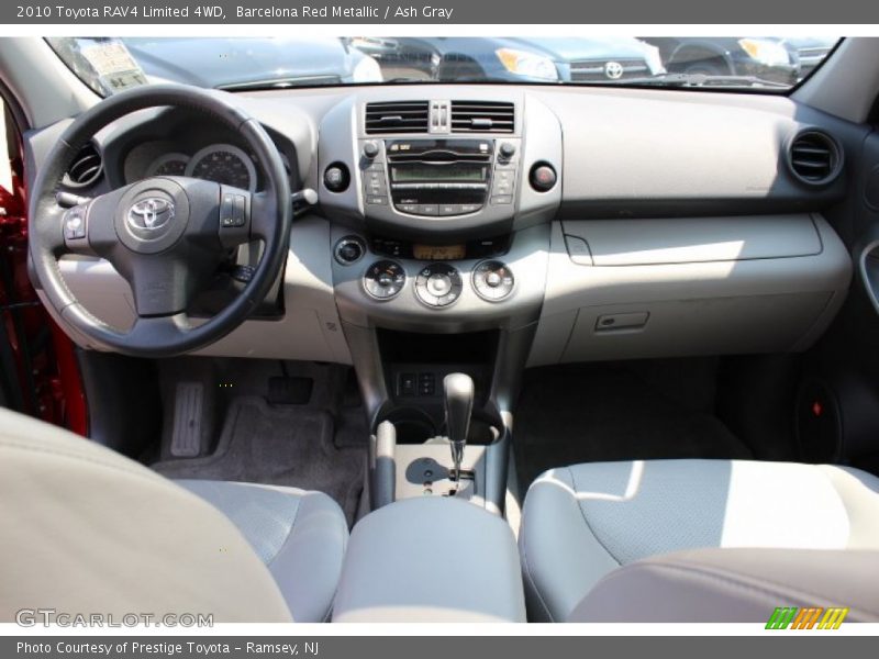 Barcelona Red Metallic / Ash Gray 2010 Toyota RAV4 Limited 4WD