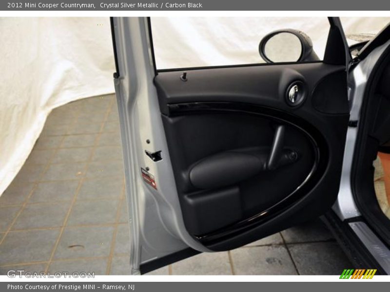 Crystal Silver Metallic / Carbon Black 2012 Mini Cooper Countryman