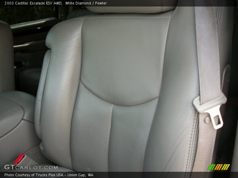 White Diamond / Pewter 2003 Cadillac Escalade ESV AWD
