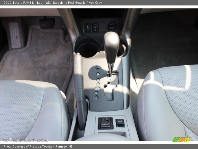 Barcelona Red Metallic / Ash Gray 2010 Toyota RAV4 Limited 4WD