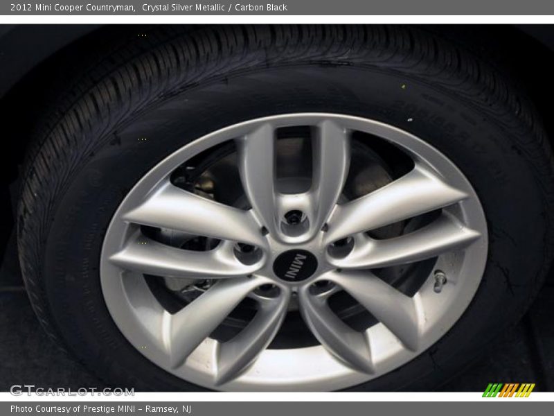 Crystal Silver Metallic / Carbon Black 2012 Mini Cooper Countryman
