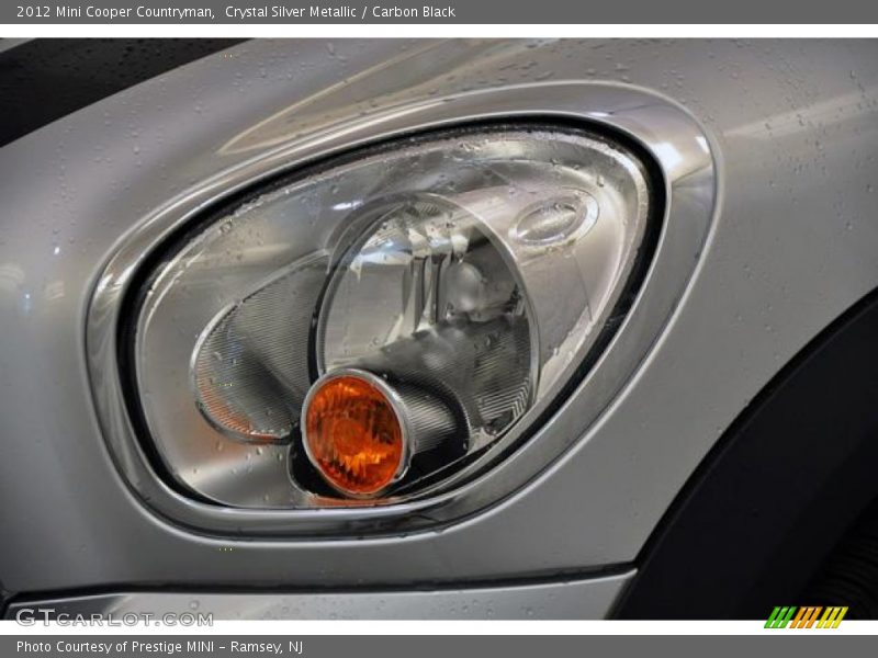 Crystal Silver Metallic / Carbon Black 2012 Mini Cooper Countryman