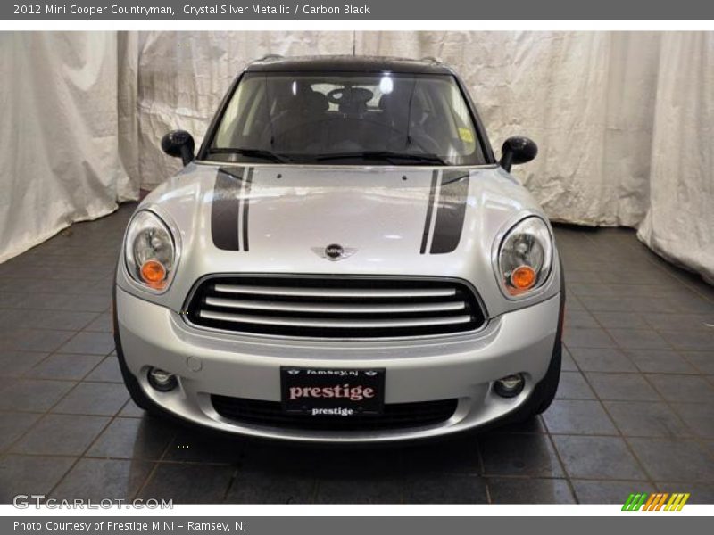 Crystal Silver Metallic / Carbon Black 2012 Mini Cooper Countryman