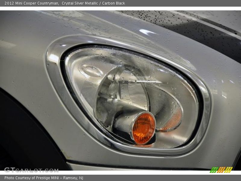 Crystal Silver Metallic / Carbon Black 2012 Mini Cooper Countryman
