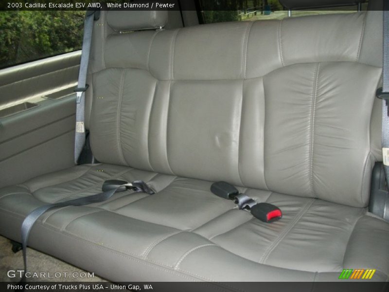 White Diamond / Pewter 2003 Cadillac Escalade ESV AWD