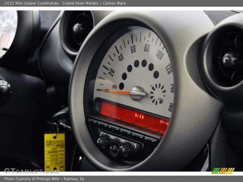 Crystal Silver Metallic / Carbon Black 2012 Mini Cooper Countryman