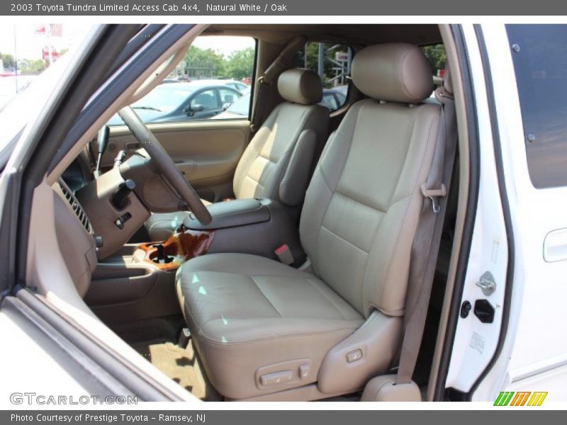  2003 Tundra Limited Access Cab 4x4 Oak Interior