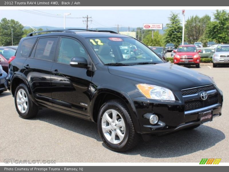 Black / Ash 2012 Toyota RAV4 Limited 4WD
