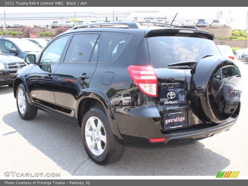 Black / Ash 2012 Toyota RAV4 Limited 4WD