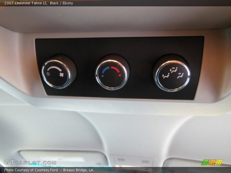 Black / Ebony 2007 Chevrolet Tahoe LS