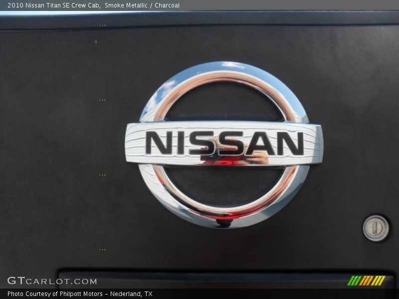 Smoke Metallic / Charcoal 2010 Nissan Titan SE Crew Cab