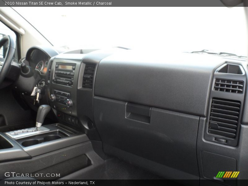 Smoke Metallic / Charcoal 2010 Nissan Titan SE Crew Cab