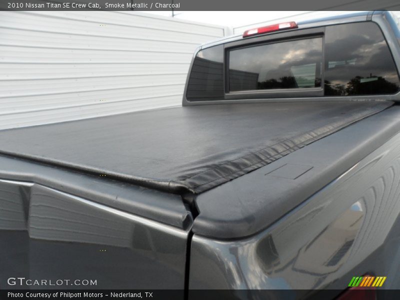 Smoke Metallic / Charcoal 2010 Nissan Titan SE Crew Cab
