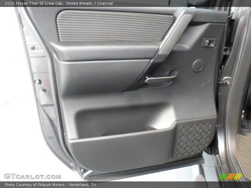 Smoke Metallic / Charcoal 2010 Nissan Titan SE Crew Cab