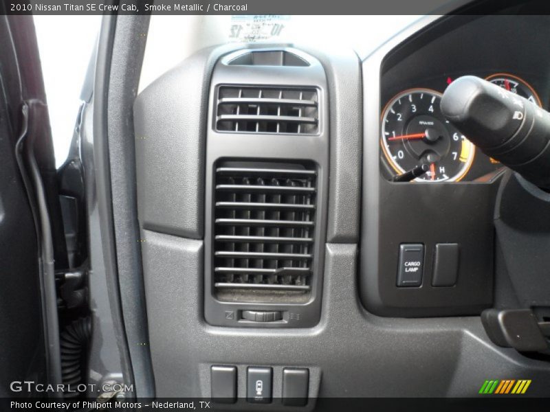 Smoke Metallic / Charcoal 2010 Nissan Titan SE Crew Cab
