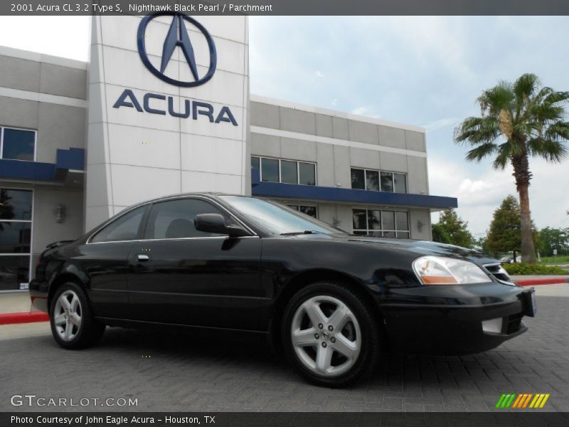 Nighthawk Black Pearl / Parchment 2001 Acura CL 3.2 Type S