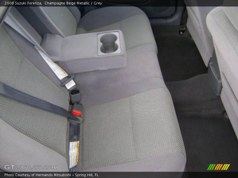Champagne Beige Metallic / Grey 2008 Suzuki Forenza
