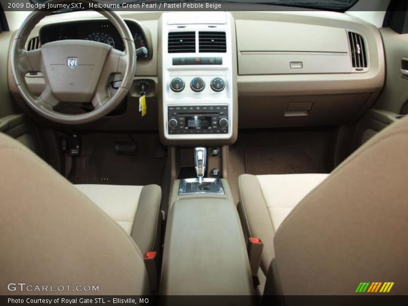 Melbourne Green Pearl / Pastel Pebble Beige 2009 Dodge Journey SXT