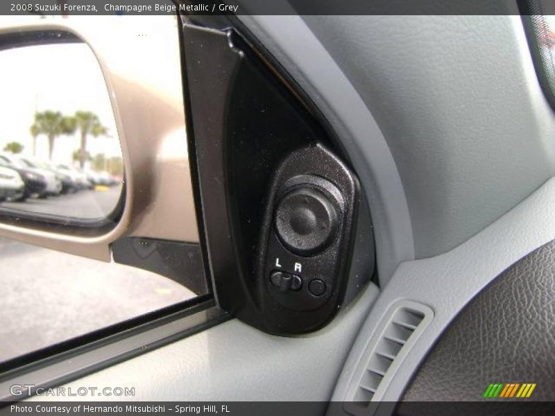 Champagne Beige Metallic / Grey 2008 Suzuki Forenza