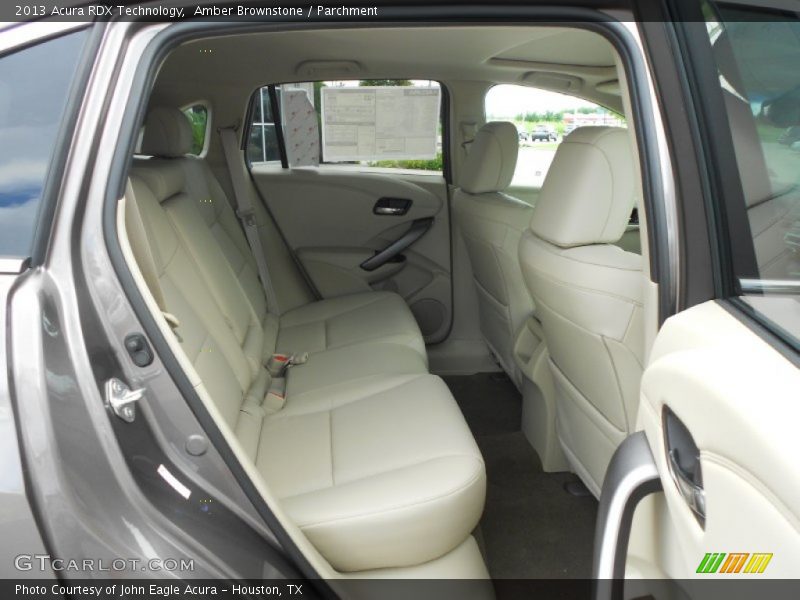 Amber Brownstone / Parchment 2013 Acura RDX Technology